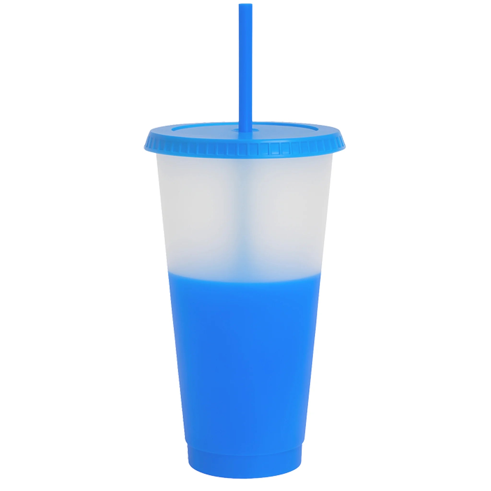 Vaso de Plástico con Acabado Frost Degradado