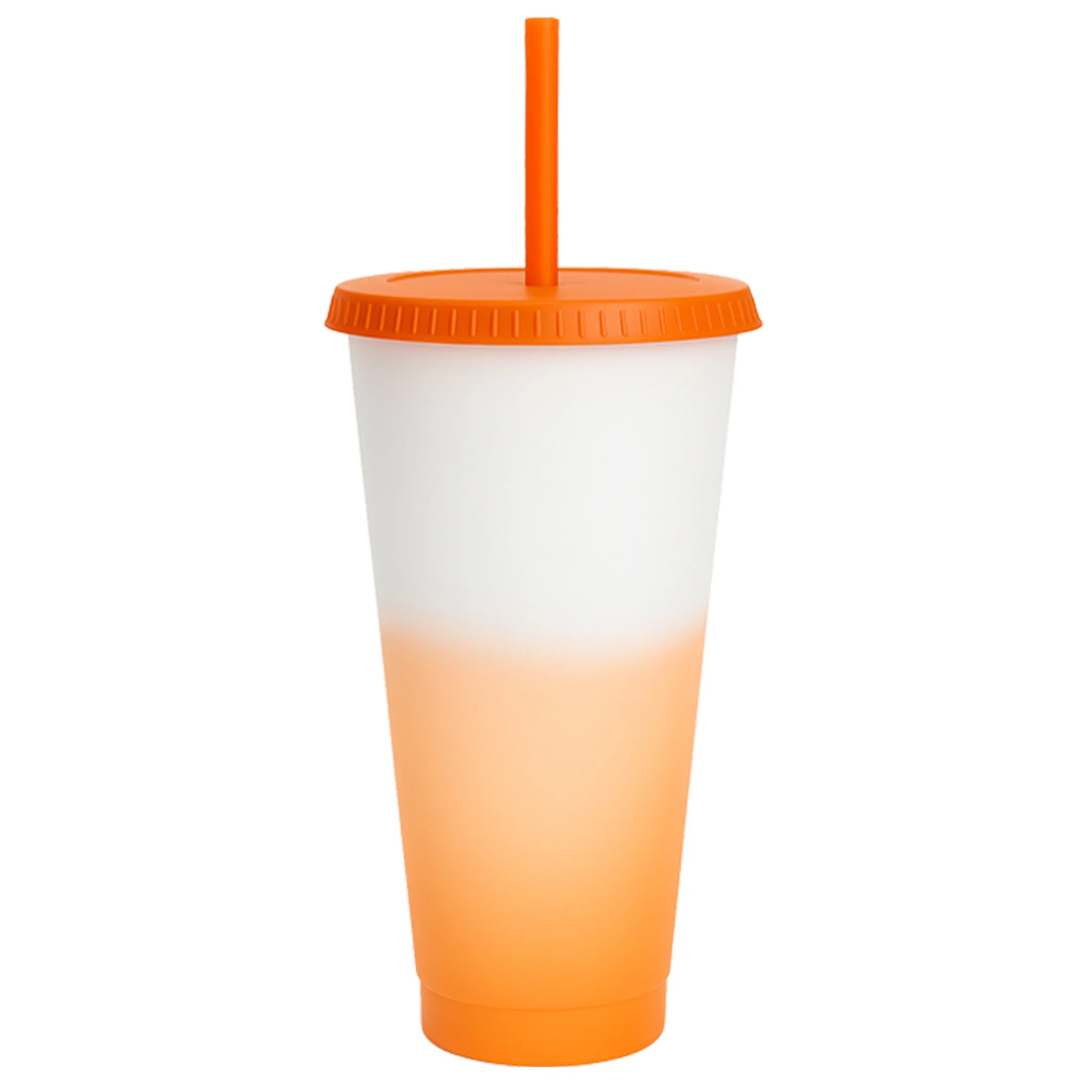 Vaso de Plástico con Acabado Frost Degradado