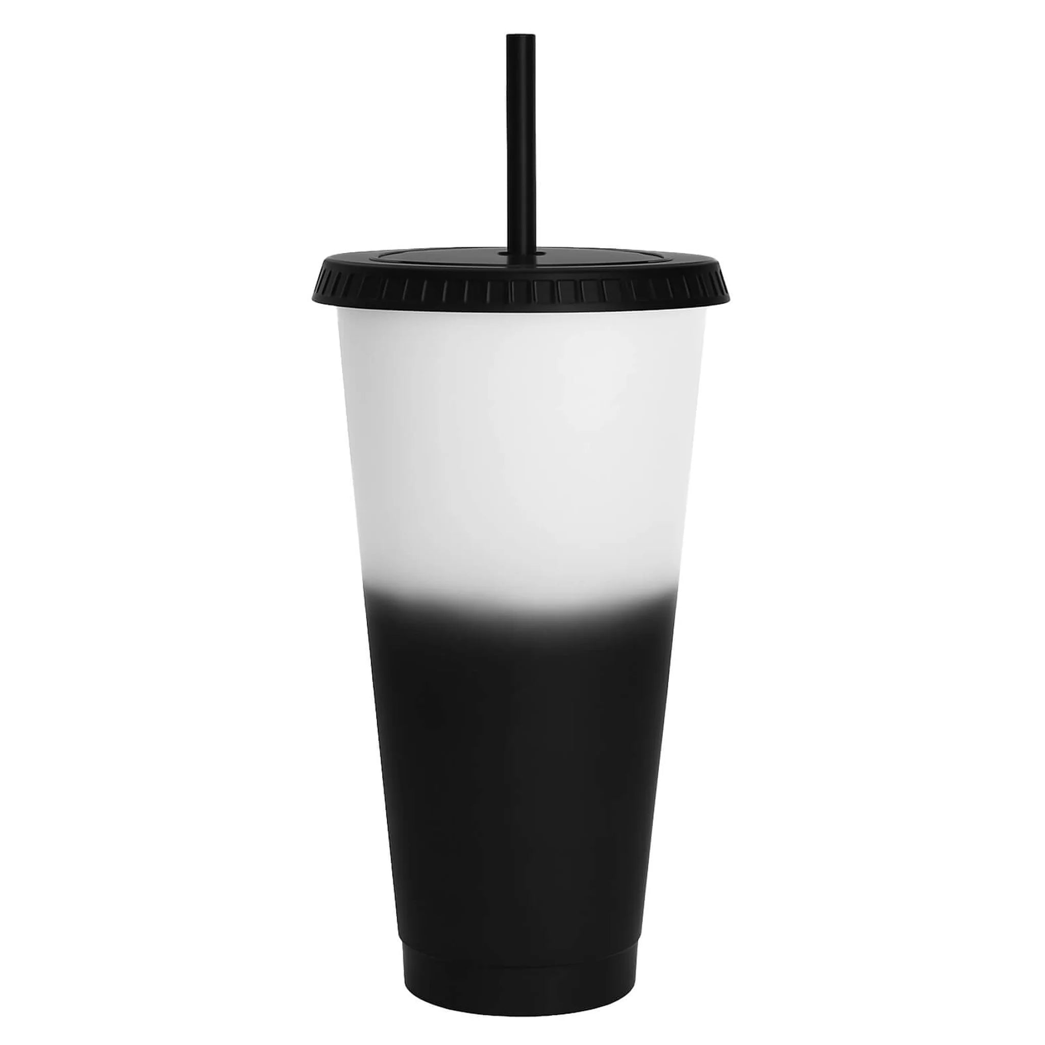 Vaso de Plástico con Acabado Frost Degradado